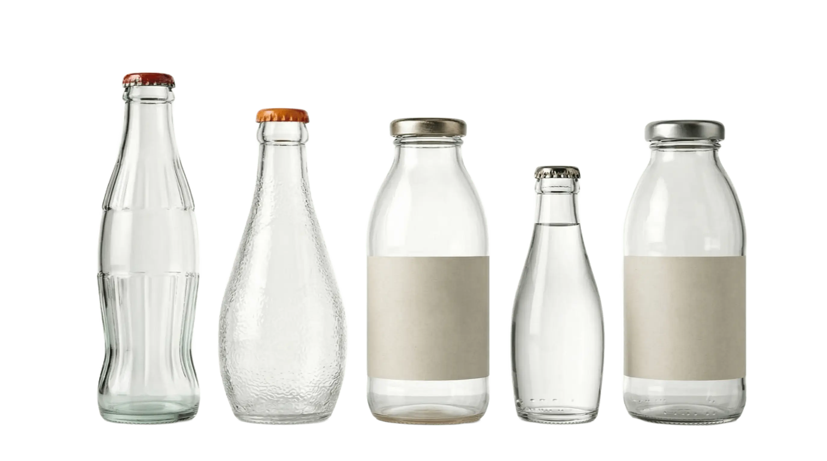 Glass bottles